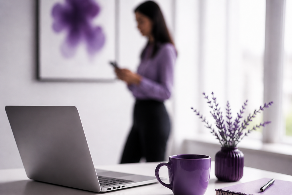 Office Assistentin für Unternehmen und selbstständige in ihrem Büro.